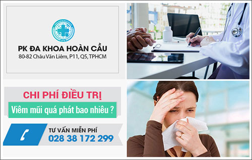 Chi phí điều trị viêm mũi quá phát hiện nay