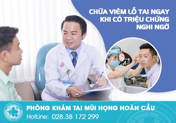 Cẩn thận khi bị viêm lỗ tai và sưng đau